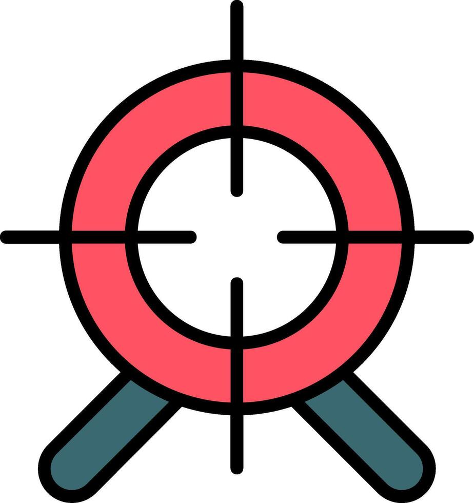 Target Icon Design vector