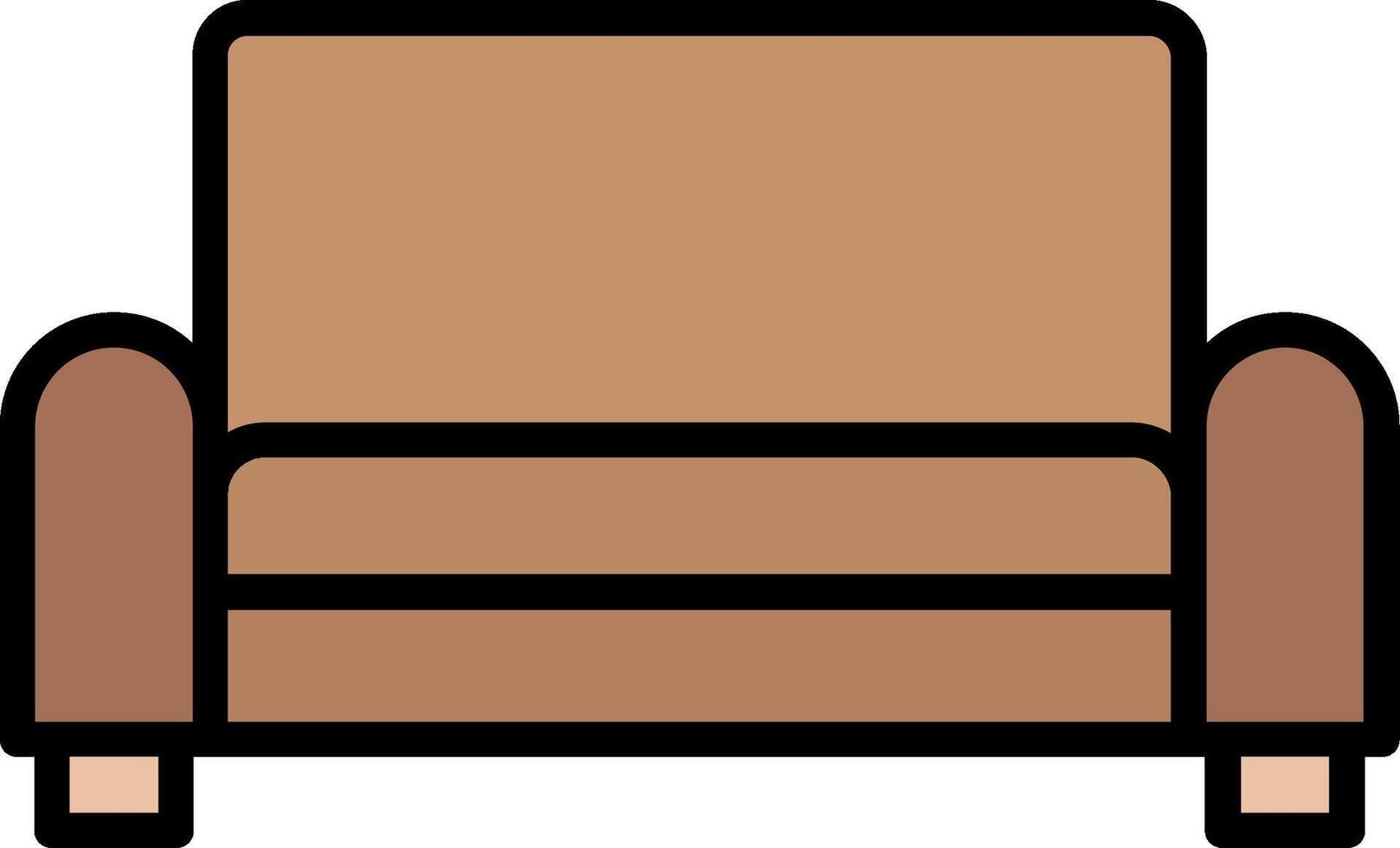Sofa Icon Design vector