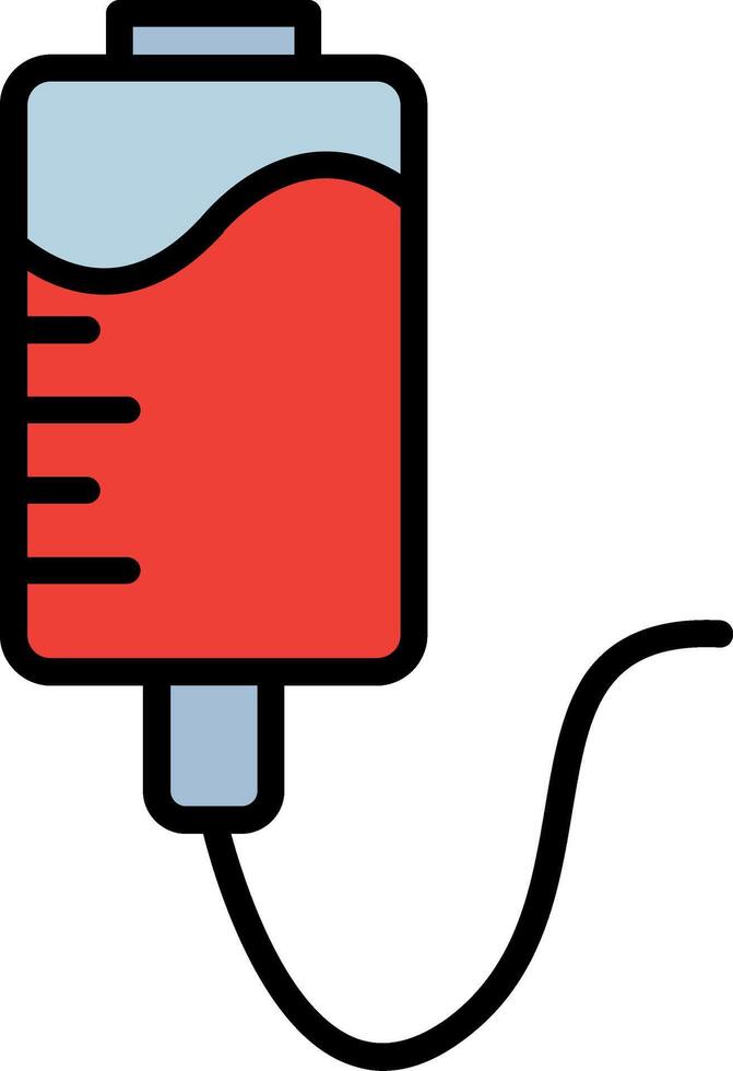 Blood Transfusion Icon Design vector