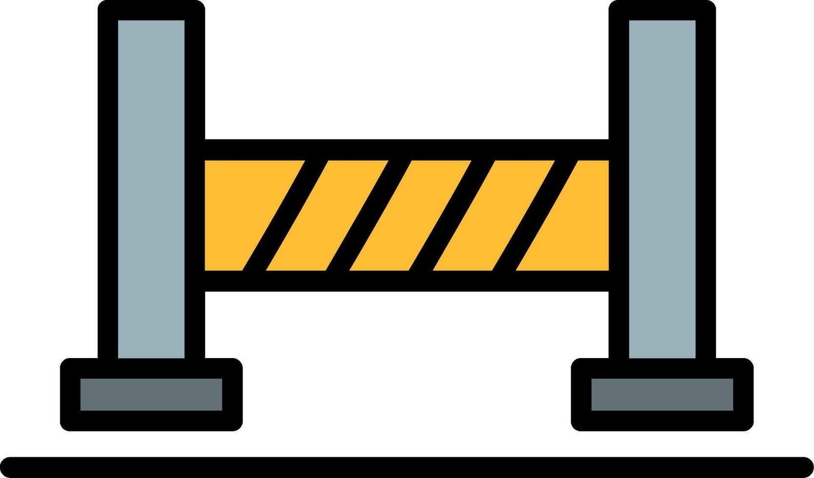 Barrier Icon Design vector