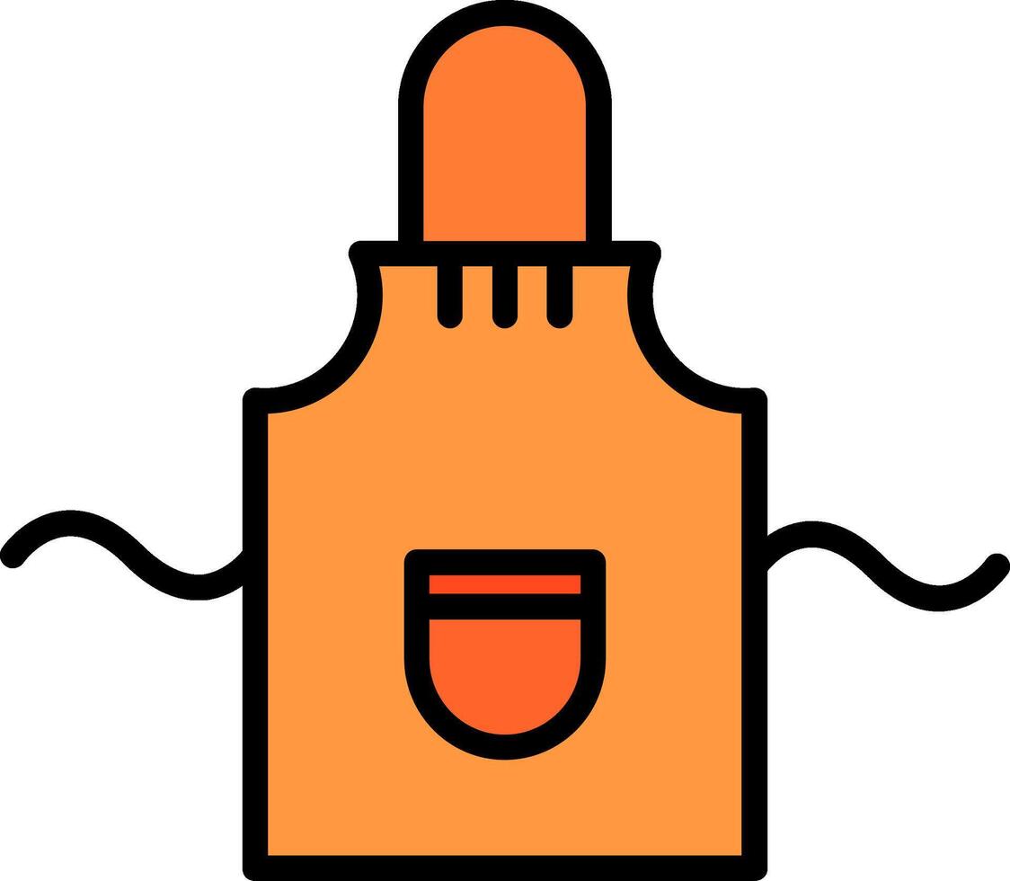 Apron Icon Design vector