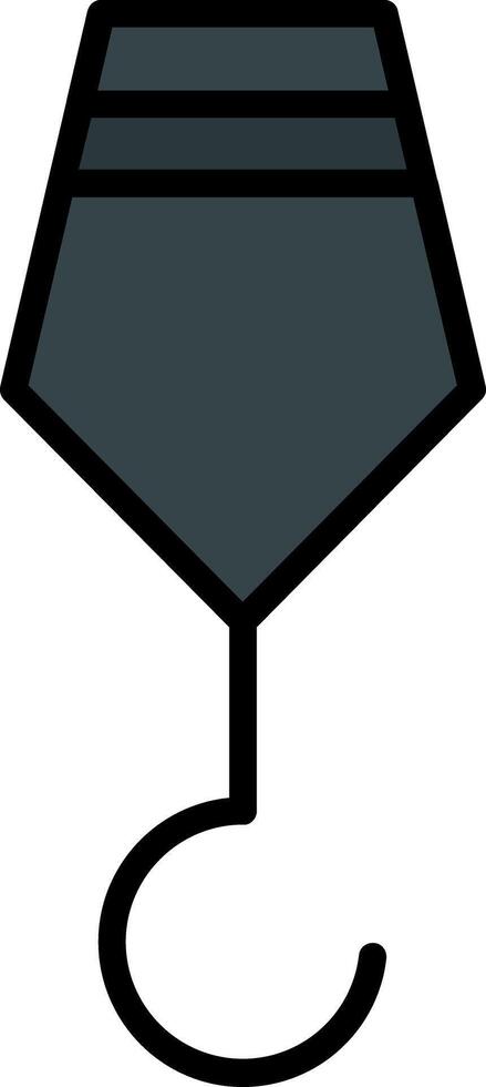 Hook Icon Design vector
