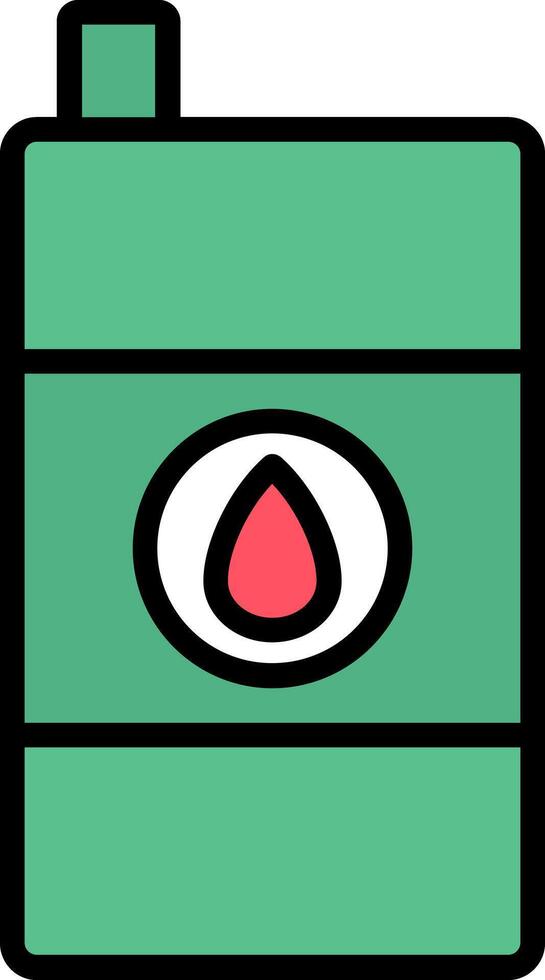 Oil Tank Icon Design vector