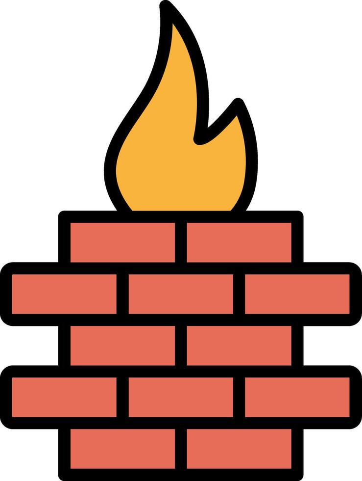 Flame Icon Design vector