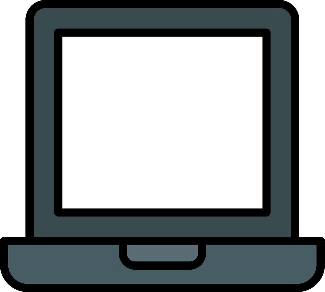 Laptop Icon Design vector