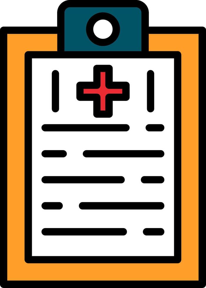 Medical History Icon Design vector