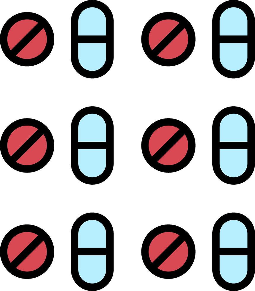 Pills Icon Design vector