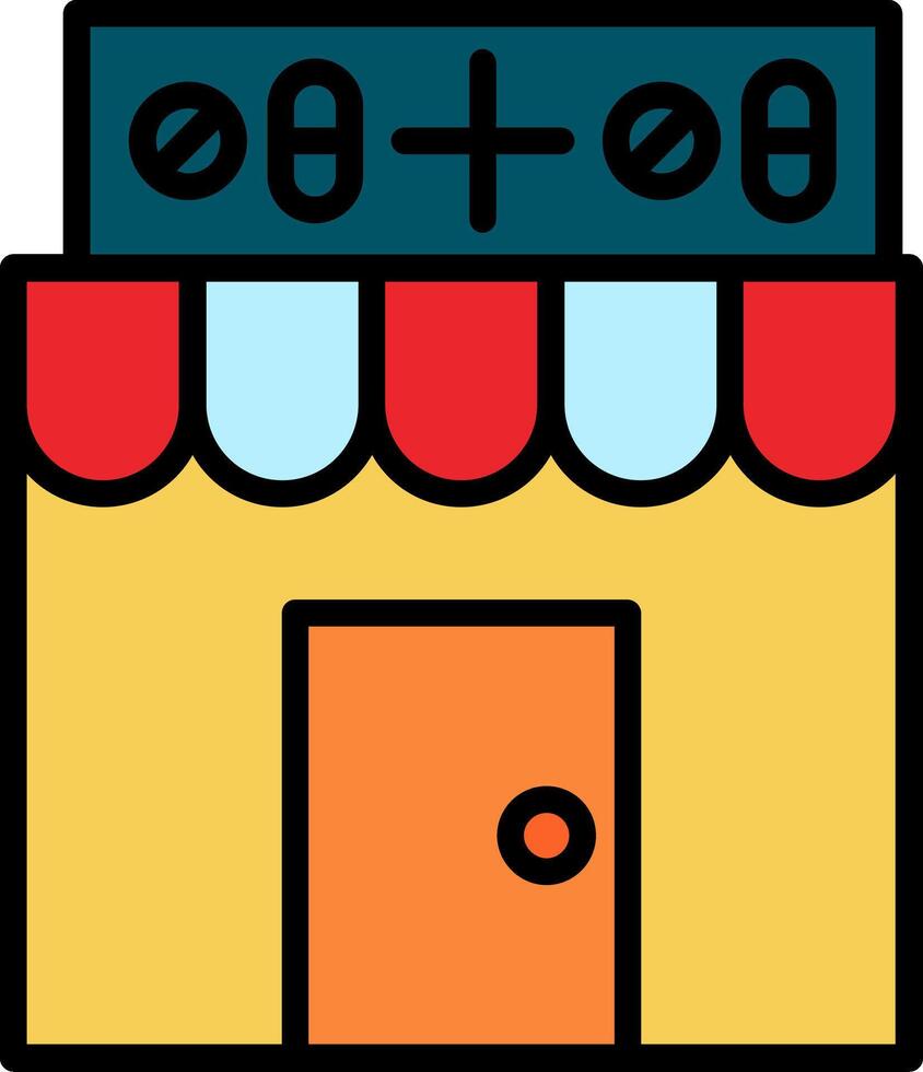 Drugstore Icon Design vector
