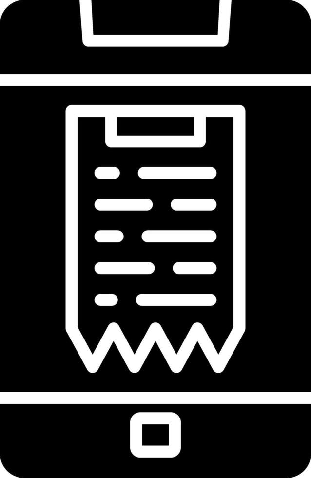 Bill Icon Design vector