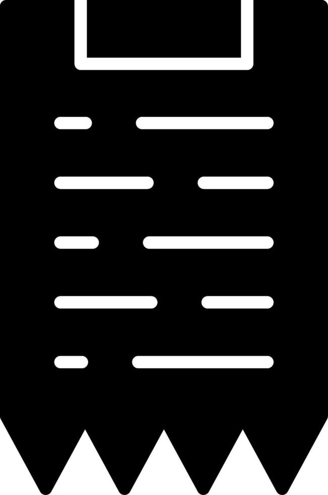 Bill Icon Design vector