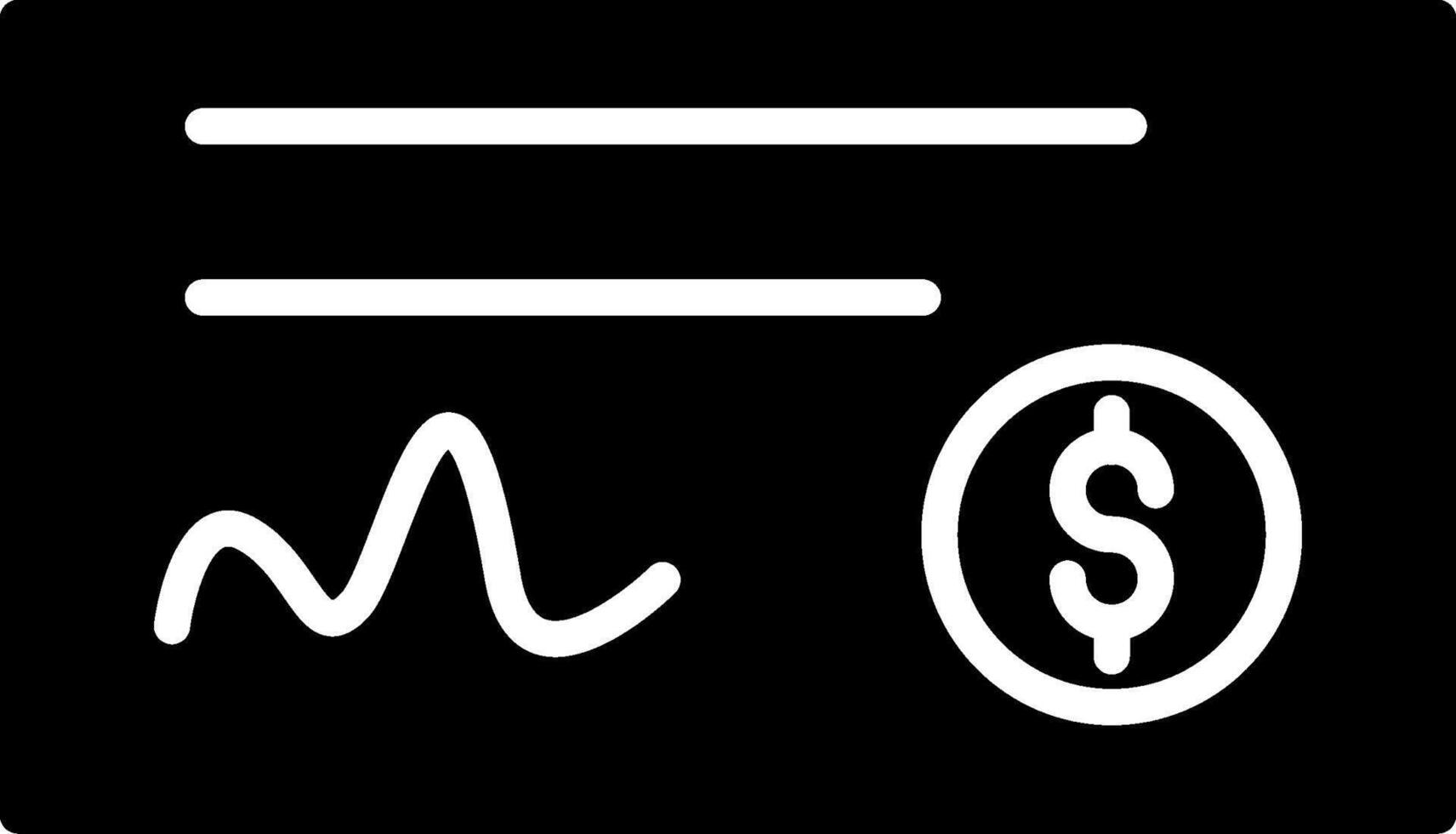 Cheque Icon Design vector