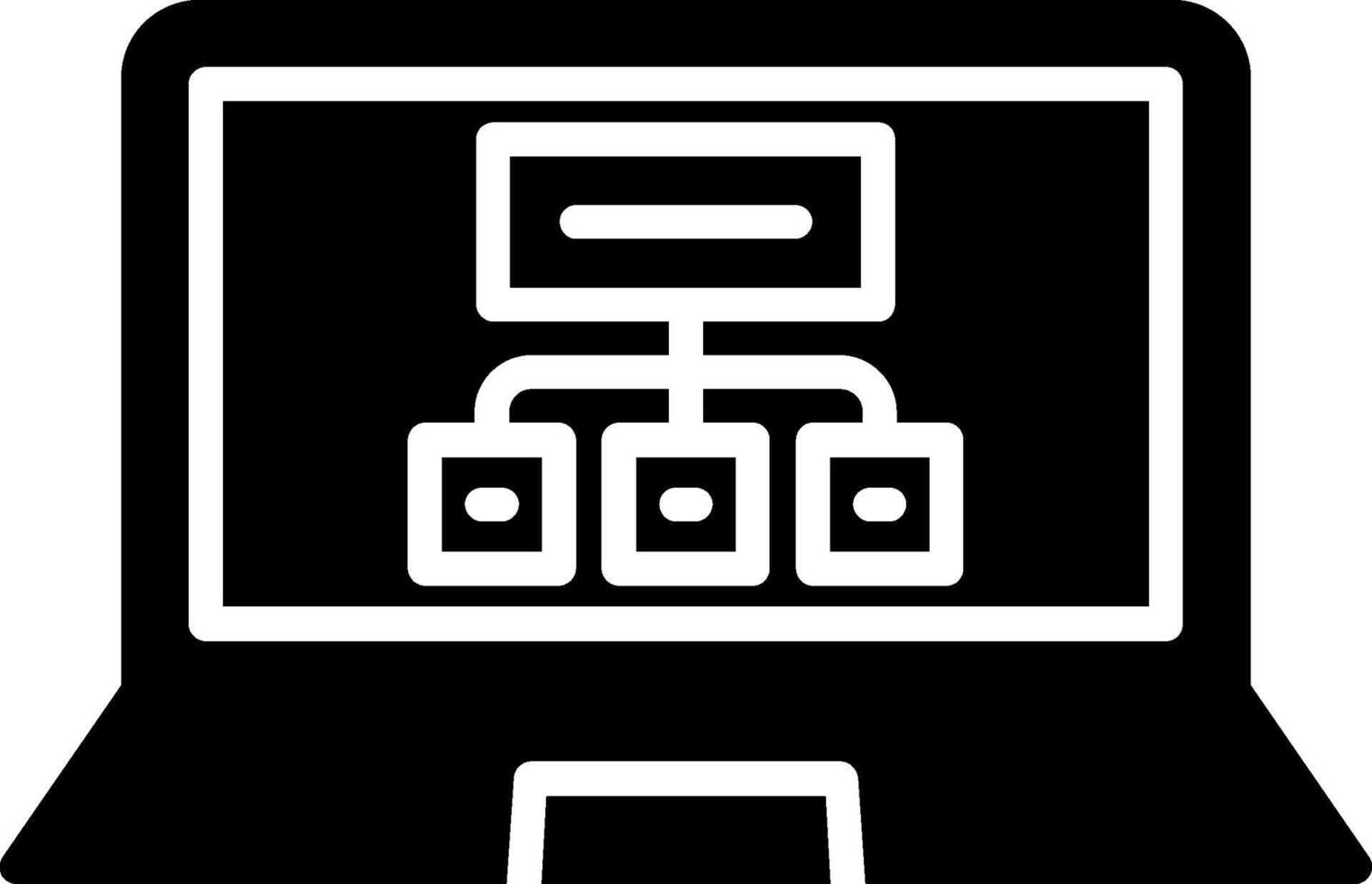 Sitemap Icon Design vector