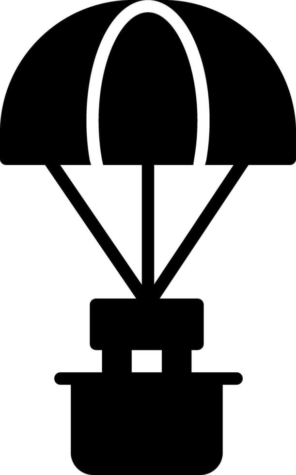 Parachute Icon Design vector