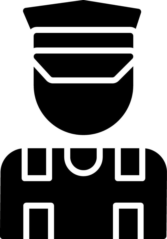 Pilot Icon Design vector