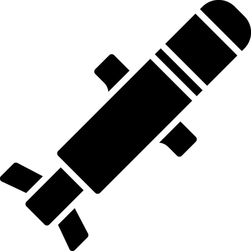 Missile Icon Design vector
