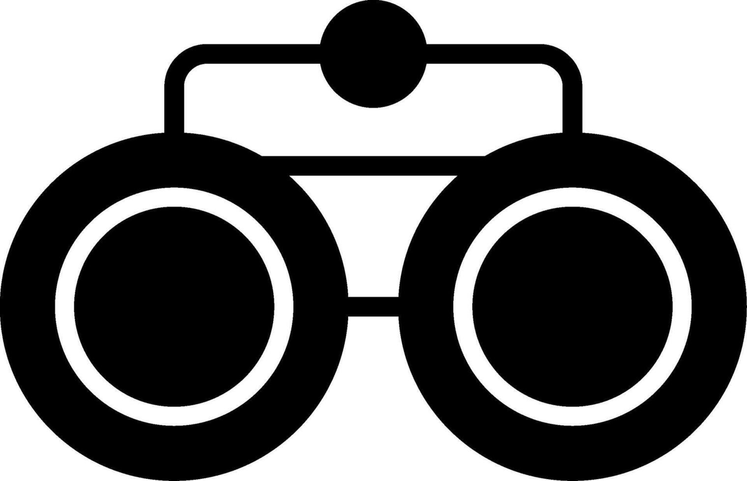 Binoculars Icon Design vector