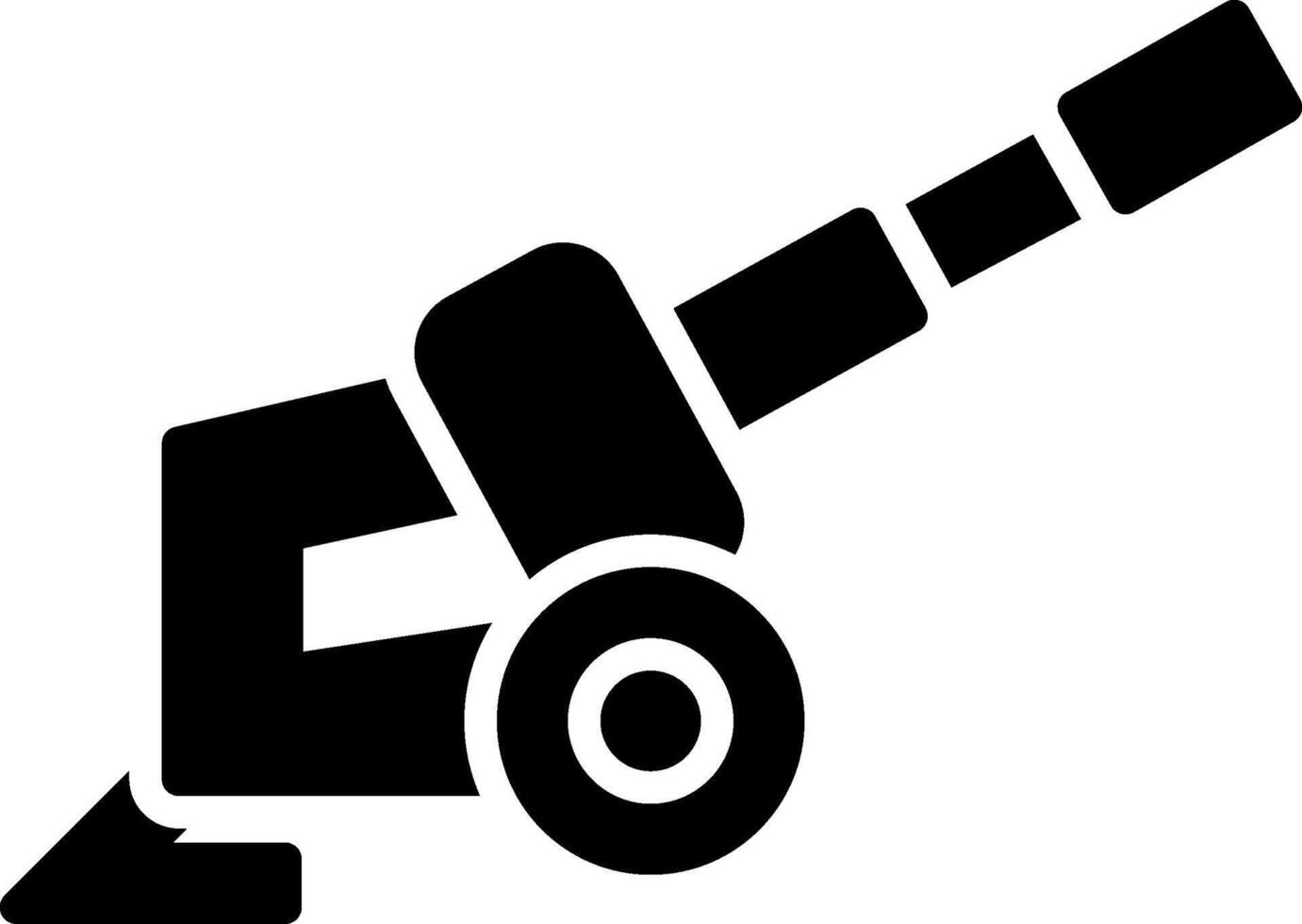 Artillery Icon Design vector