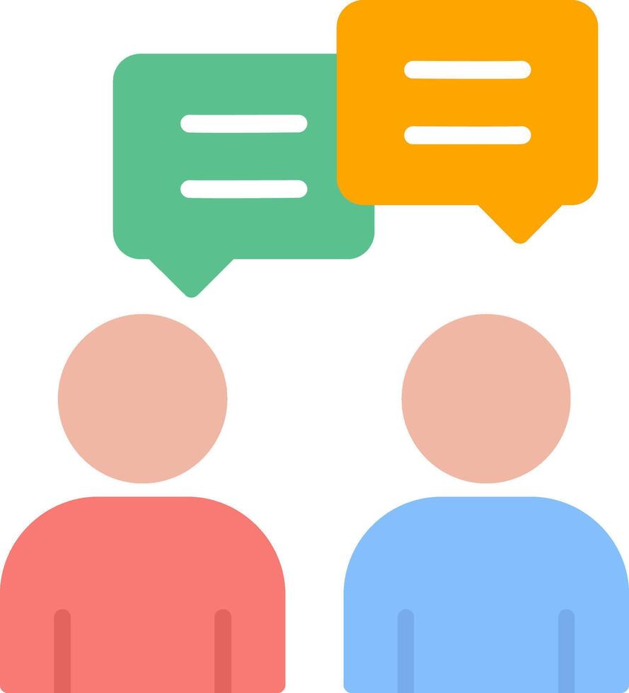 Group Chat Icon Design vector