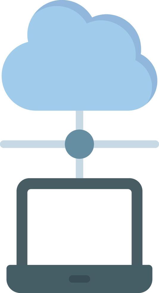 Cloud Network Icon Design vector