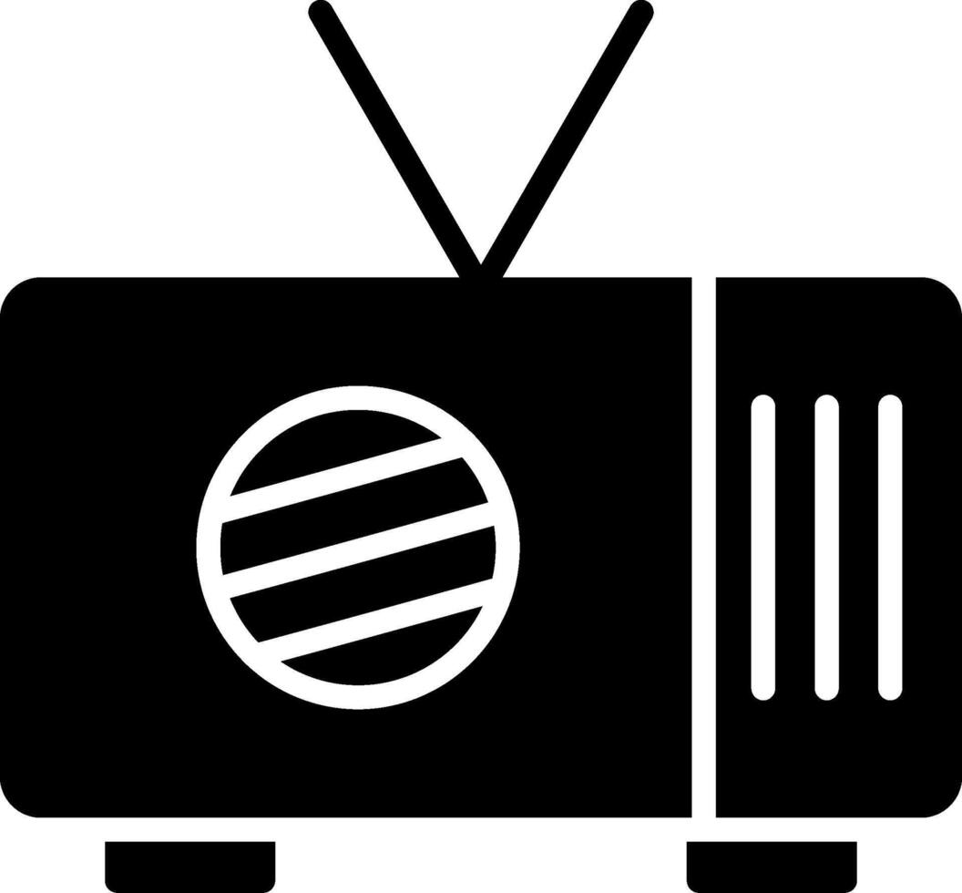 Radio Icon Design vector