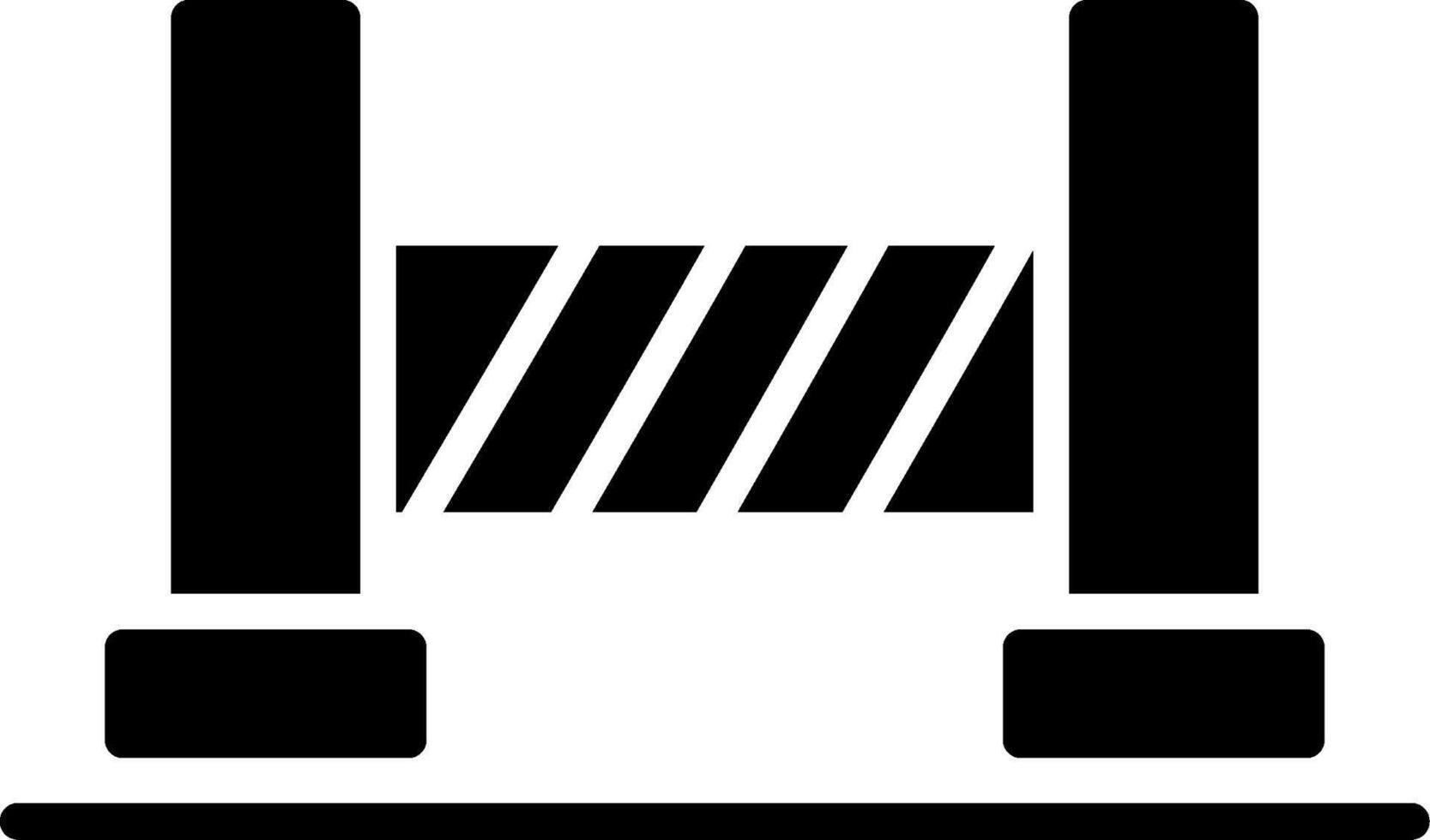 Barrier Icon Design vector