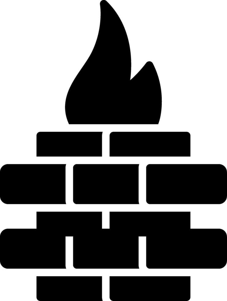 Flame Icon Design vector