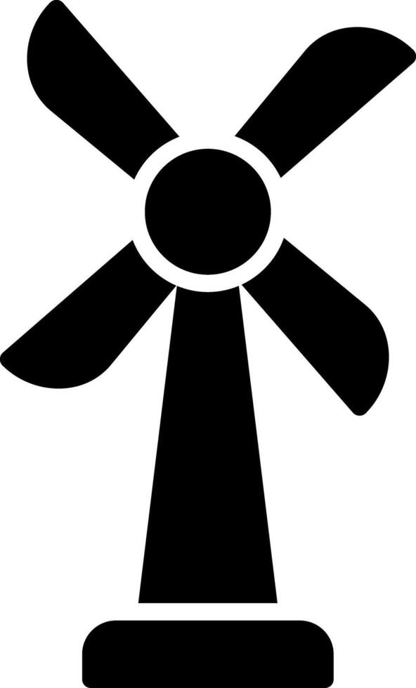 Wind Turbine Icon Design vector
