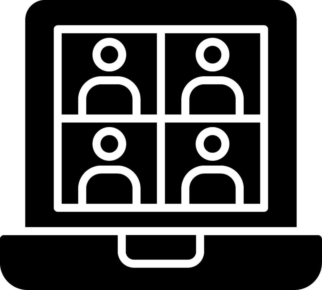 Meeting Icon Design vector