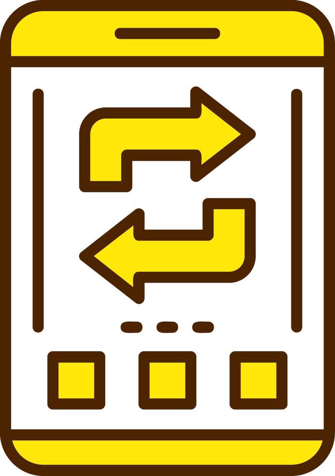 Refresh Icon Design Symbol vector
