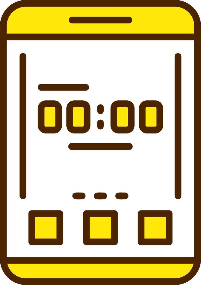 Clock Icon Design Symbol vector