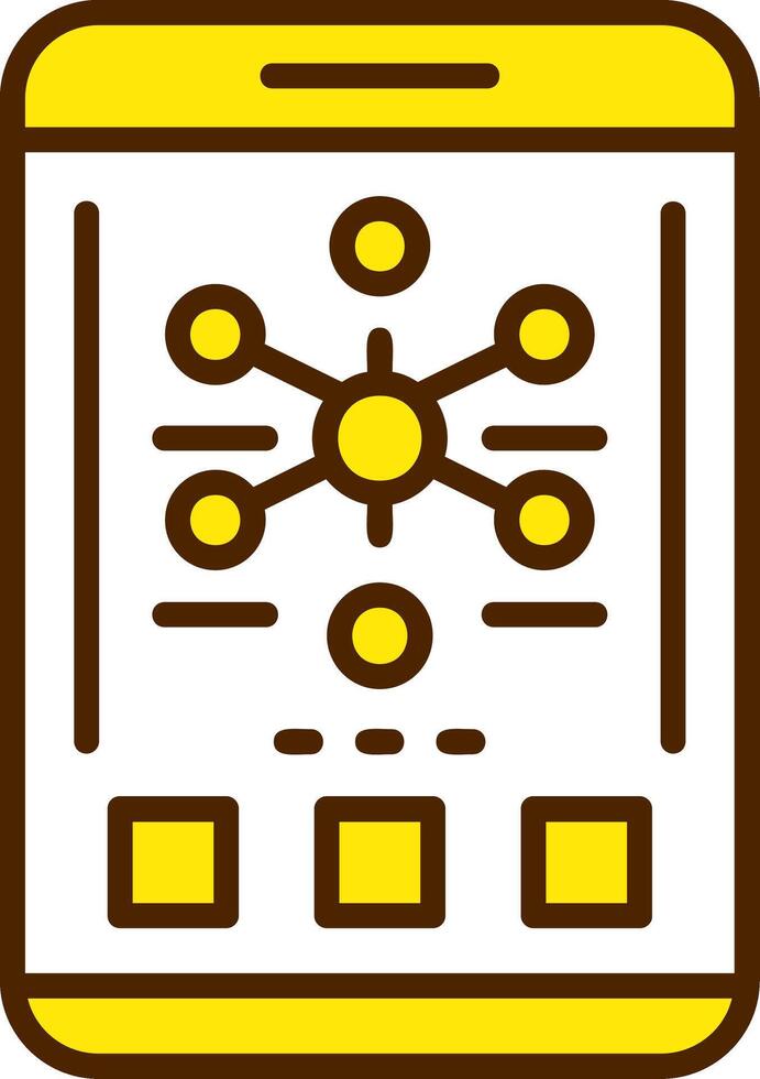 Graph Icon Design Symbol vector