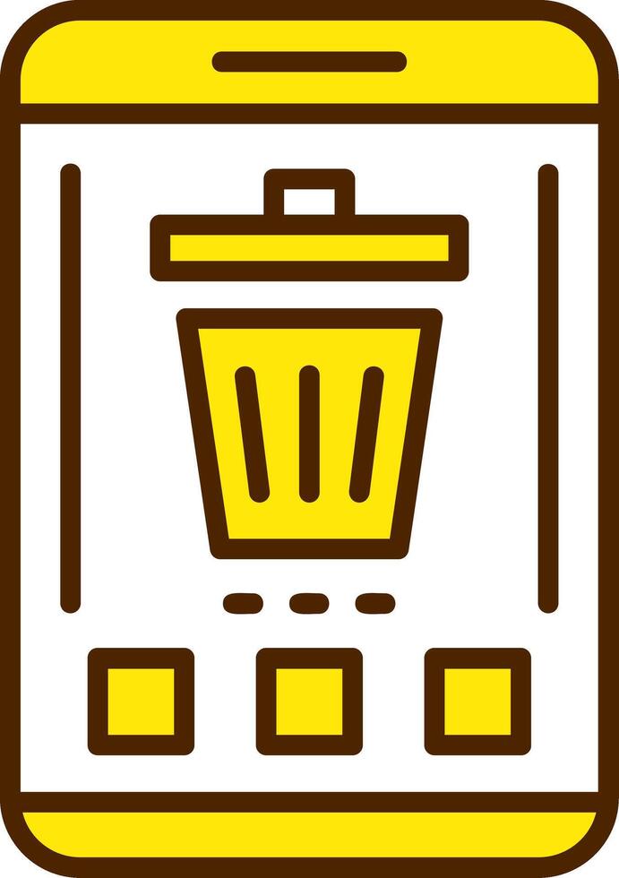 Trash Icon Design Symbol vector