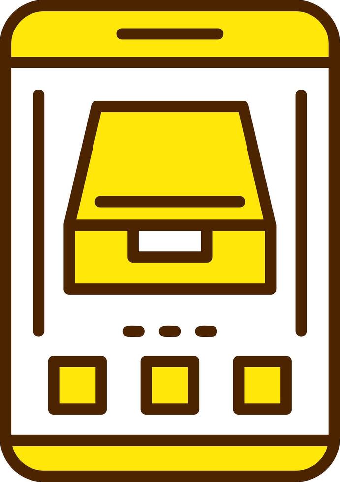 Archive Icon Design Symbol vector