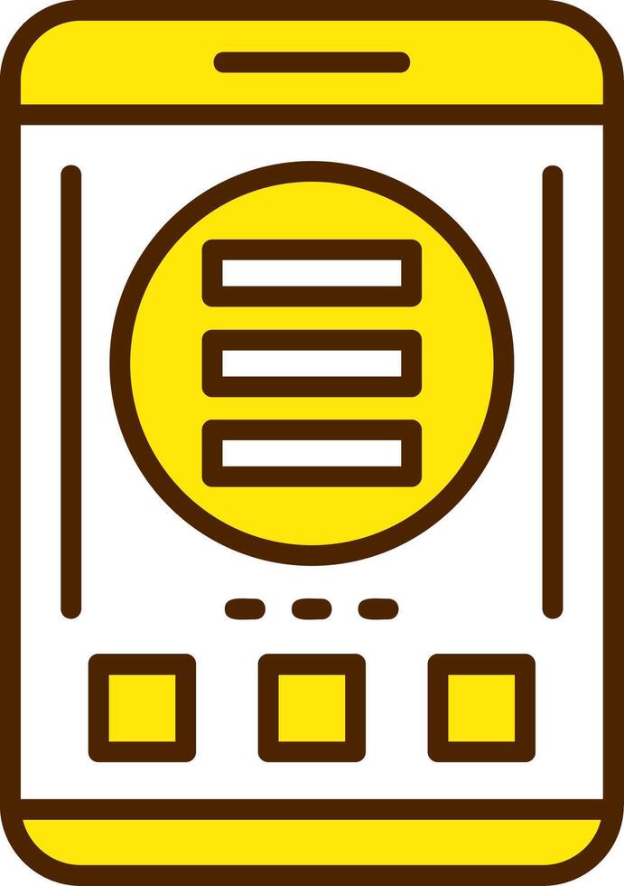 Hamburger menu Icon Design Symbol vector