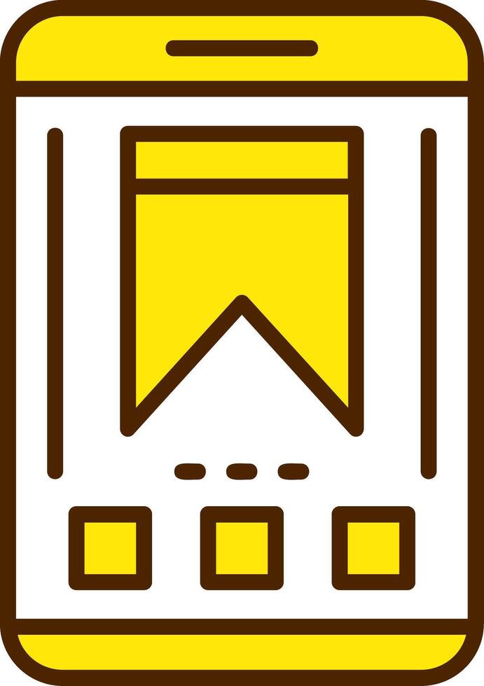Bookmark Icon Design Symbol vector