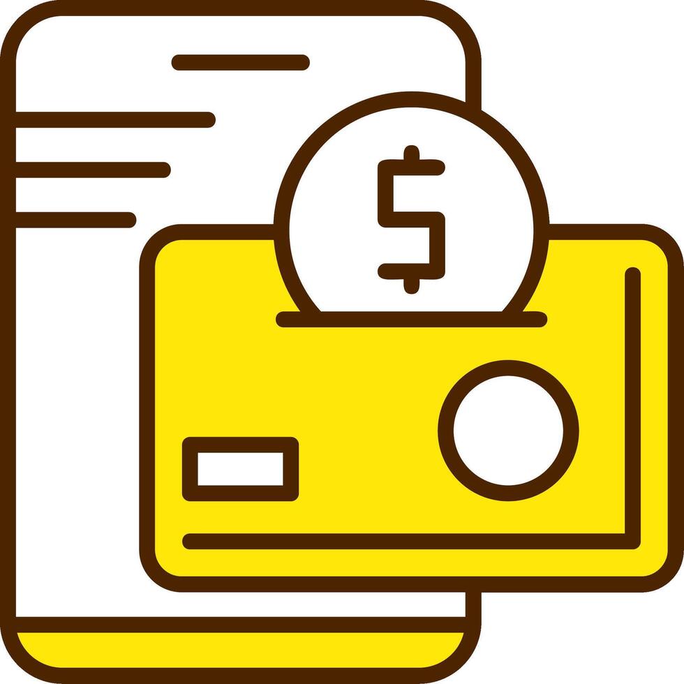 Digital Wallet Icon Design vector