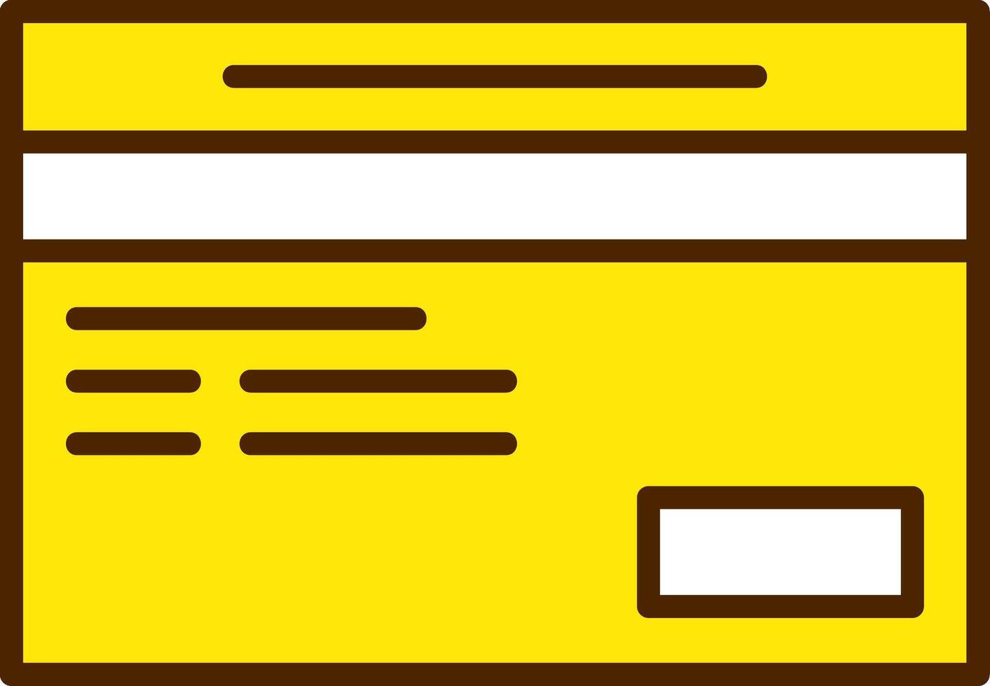 Credit Card Icon Design vector