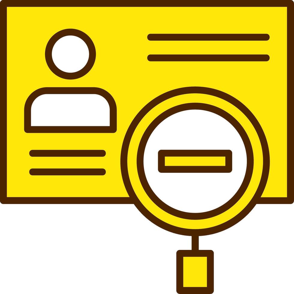 Identity theft Icon Design Symbol vector