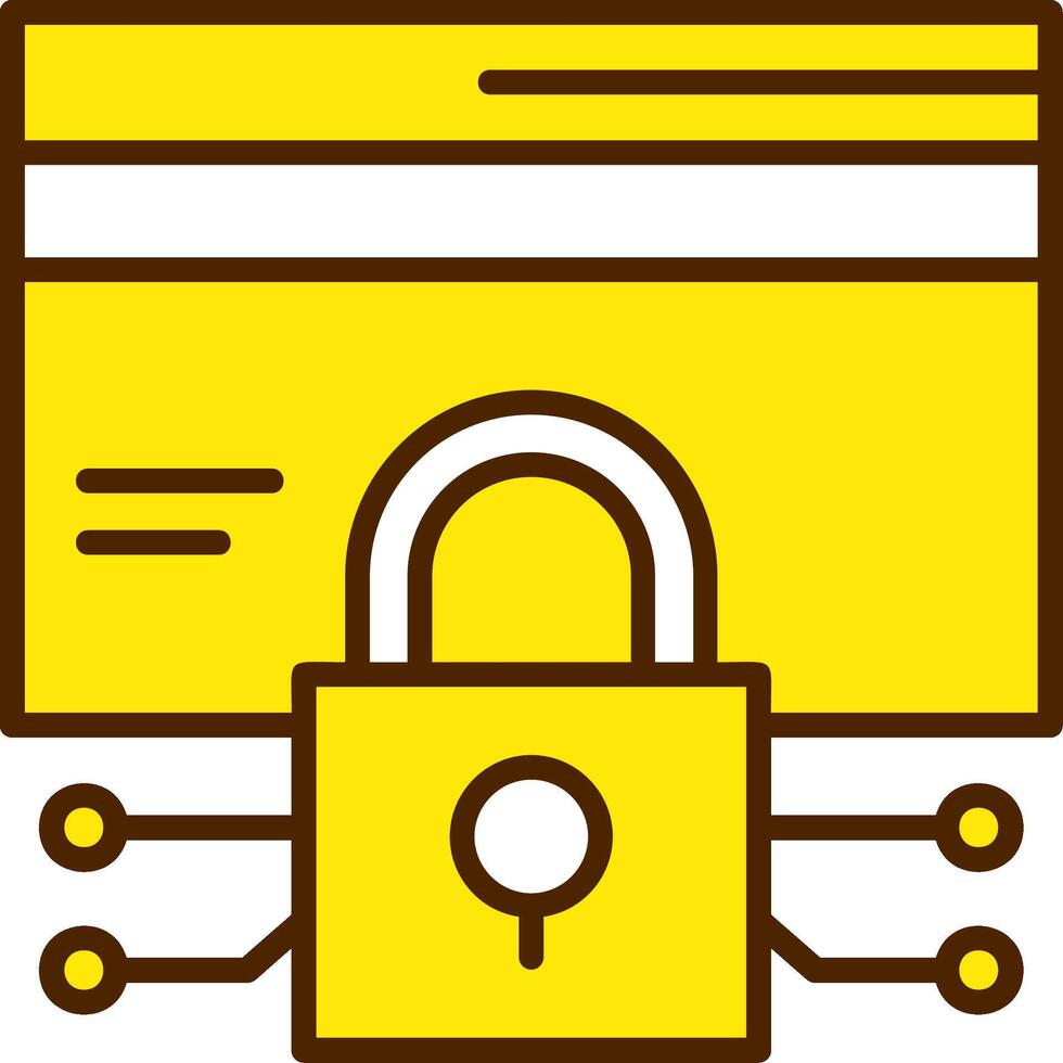 Data encryption Icon Design Symbol vector