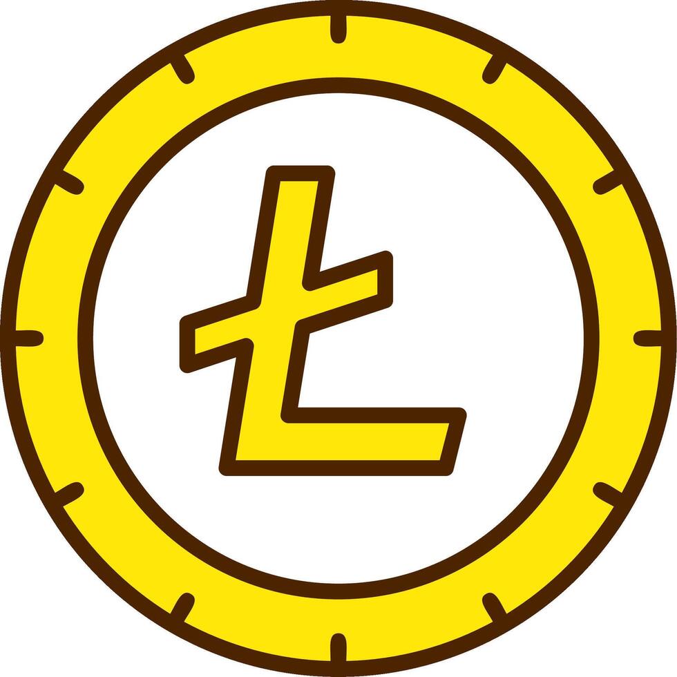 Litecoin Icon Design Symbol vector