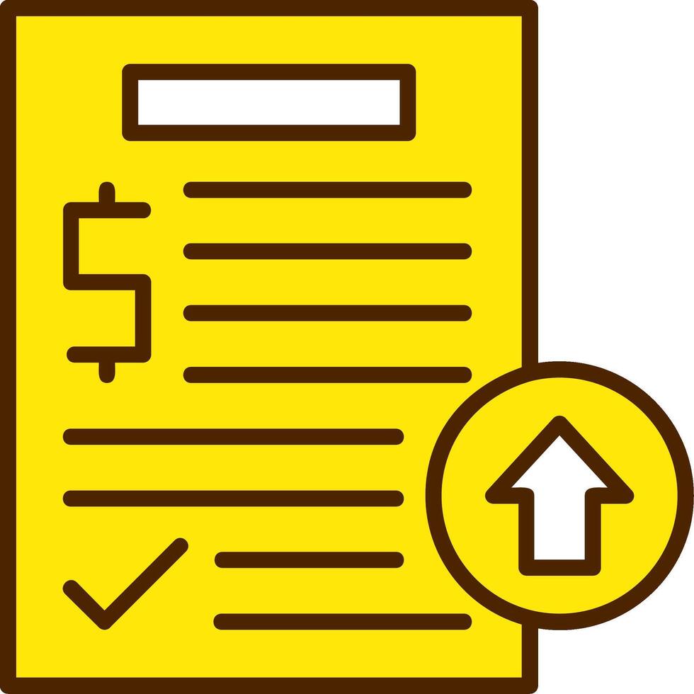 Tax return Icon Design Symbol vector