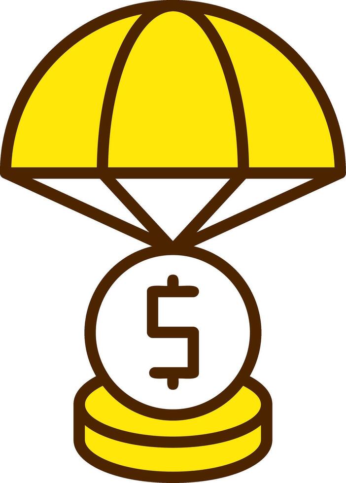 Bailout Icon Design Symbol vector
