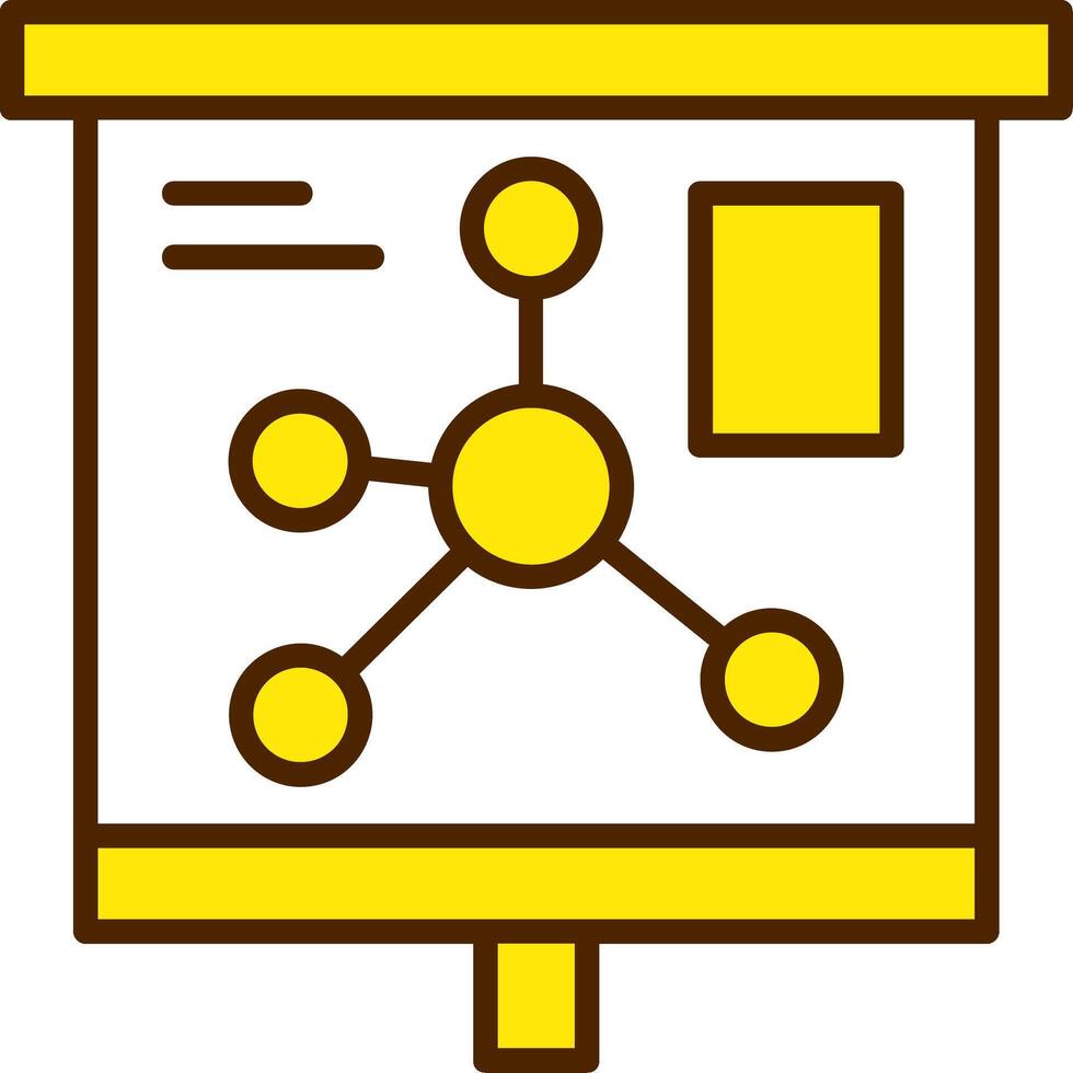 Mind Map Icon Design Symbol vector