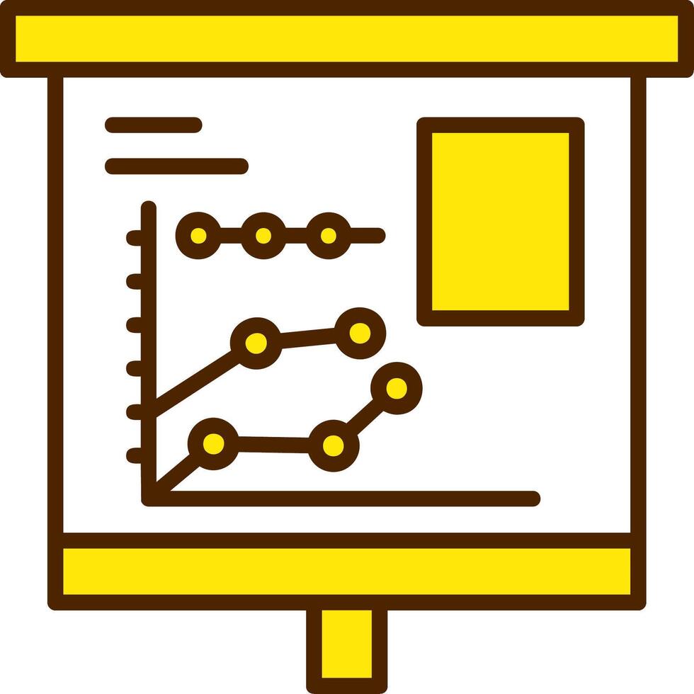 Multiple Trend Chart Icon Design Symbol vector