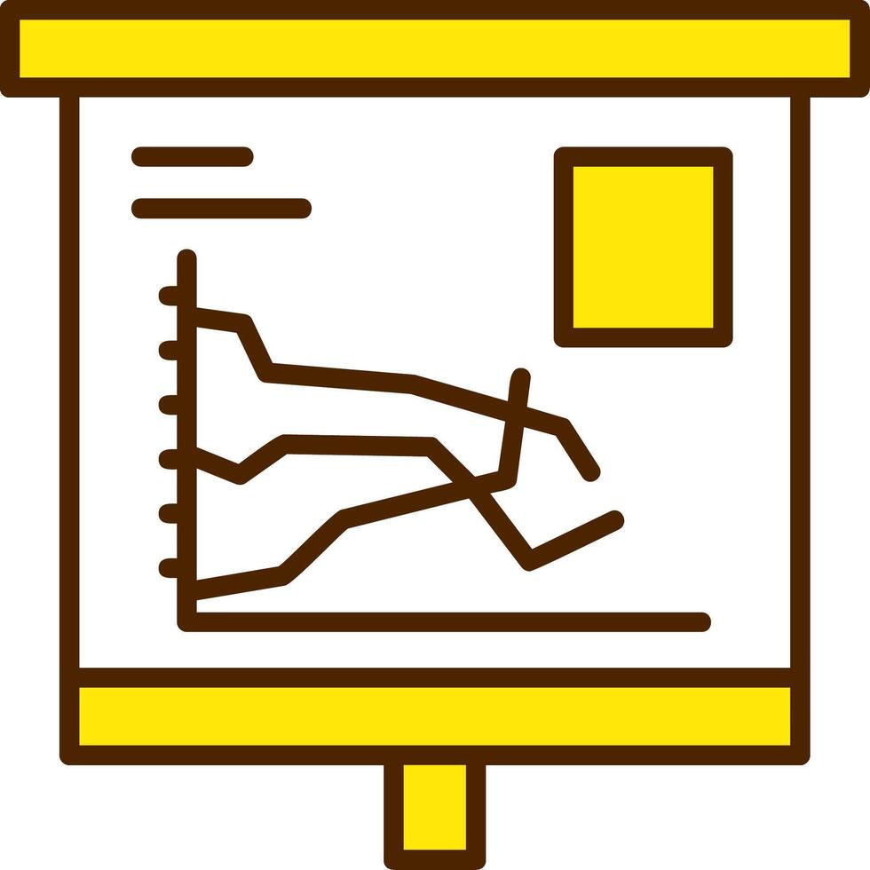 Multiple Line Graph Icon Design Symbol vector