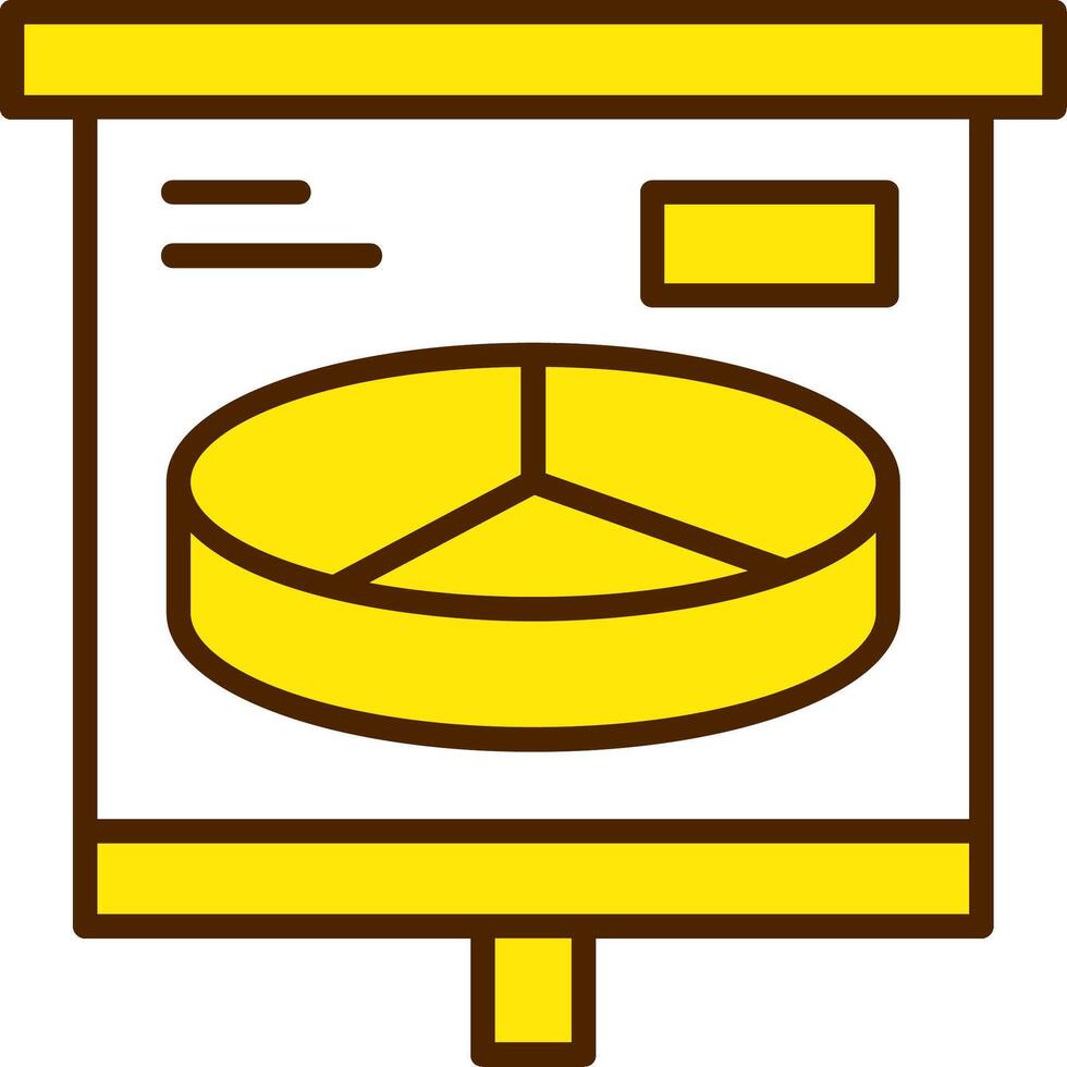 3D Pie Chart Icon Design Symbol vector