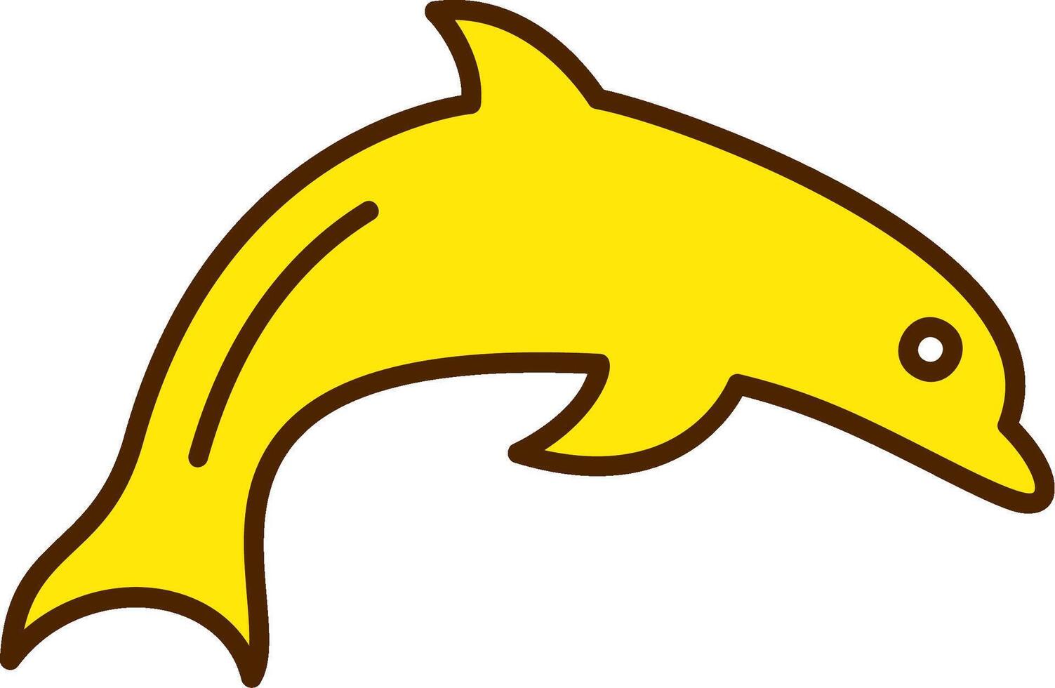 Dolphin Icon Design Symbol vector