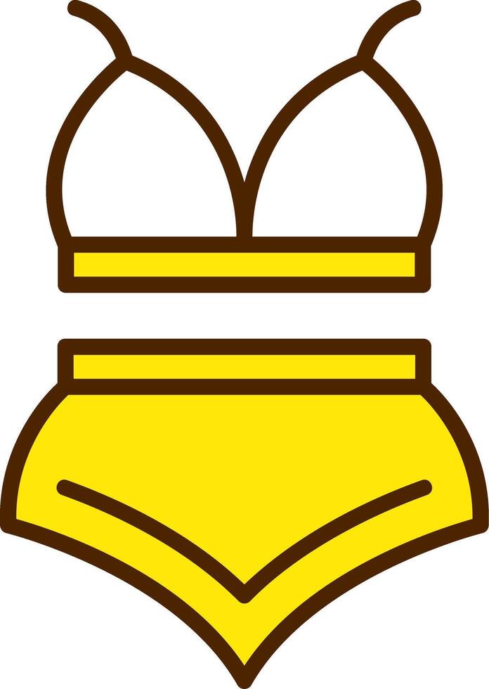 Bikini Icon Design Symbol vector