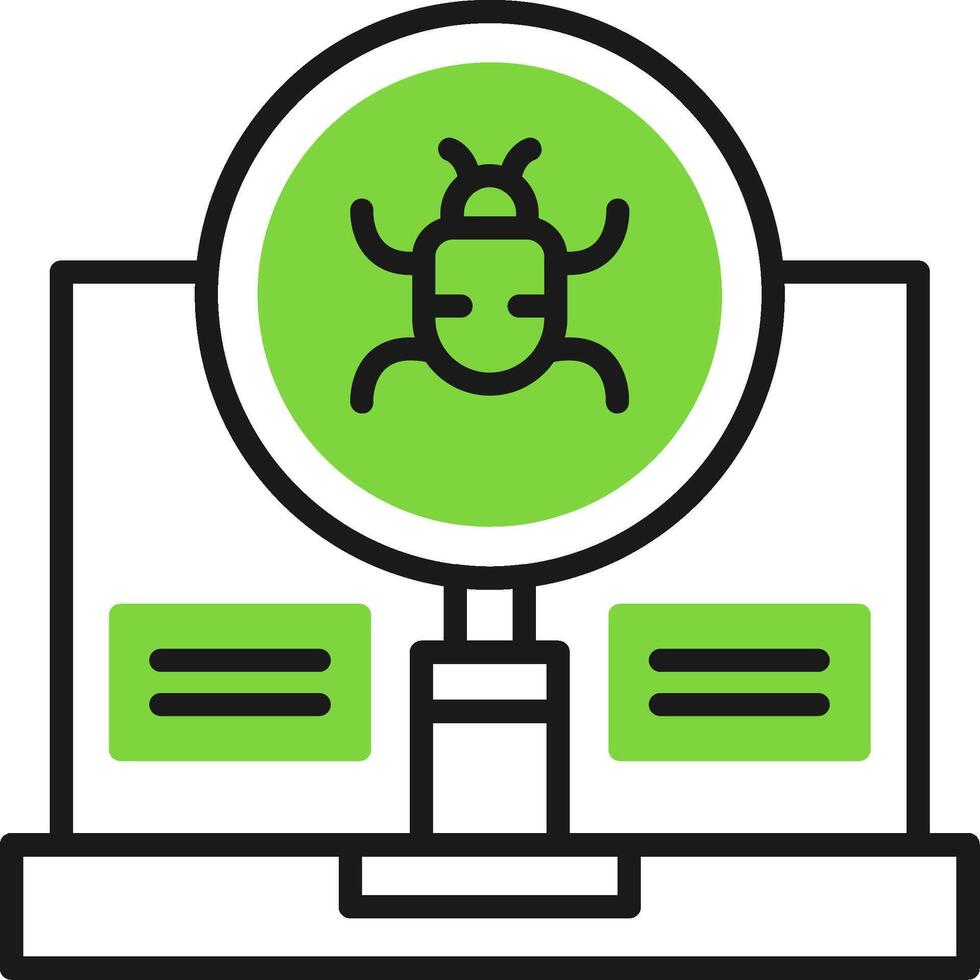 Search Bug Icon Design vector