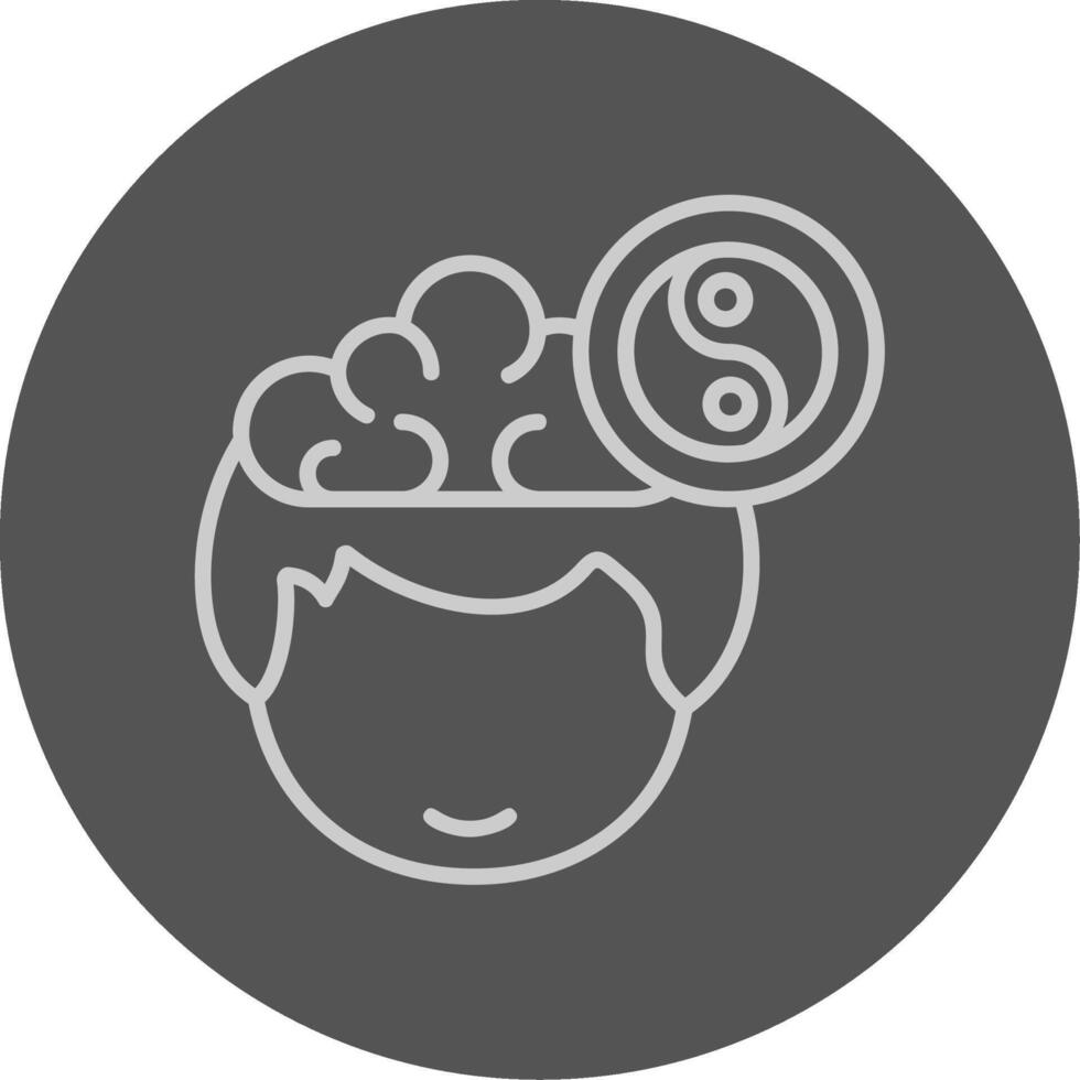 Meditation Icon Design Symbol vector